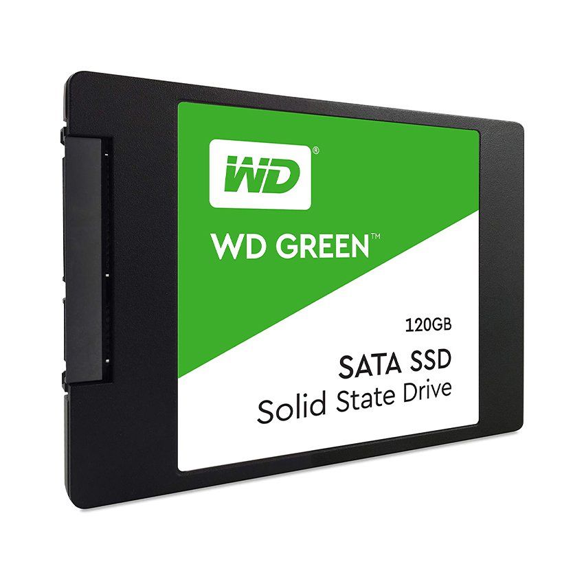 Ổ cứng SSD WD Green 120GB SATA 2.5 inch (Đọc 545MB/s - Ghi 430MB/s) (WDS120G2G0A)