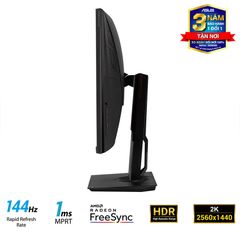 Màn hình Asus TUF VG32VQ (31.5 inch/QHD/144Hz/1ms/400cd/m²/DP+HDMI/HDR10/Free Syc/Màn hình cong)