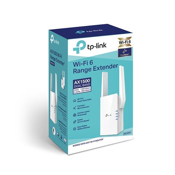 Bộ thu phát TP-Link RE505X AX1500Mbps