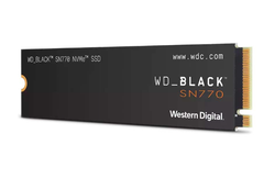 Ổ cứng SSD WD Black SN770 PCIe Gen4 x4 NVMe M.2 250GB WDS250G3X0E