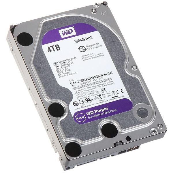 Ổ cứng HDD Western Digital Purple 4TB 3.5