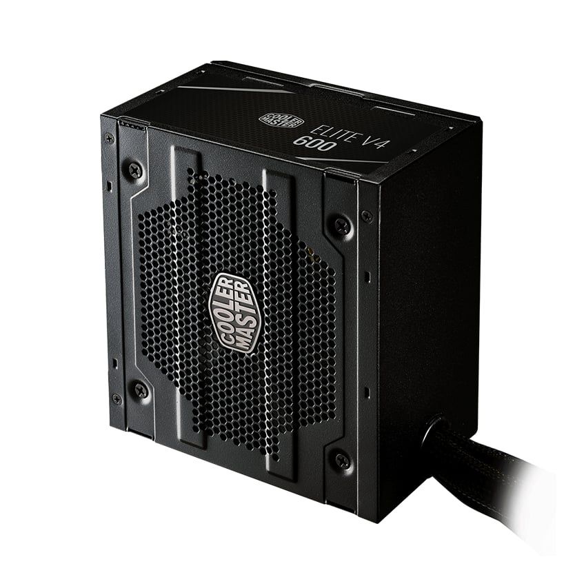 Nguồn máy tính Cooler master Elite 600w V4 (80 Plus /Màu Đen)