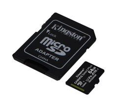 Thẻ nhớ Kingston 64GB micSDXC Canvas Select Plus 100R A1 C10 Card + ADP