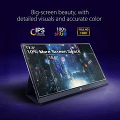 Màn hình ASUS ROG STRIX XG17AHPE Portable Gaming Monitor – 17.3 inch, FHD, IPS, 240Hz, Adaptive-sync, USB-C, PIN 7800mAh