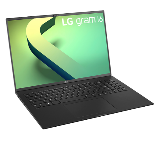 Laptop LG Gram 16ZD90Q-G.AX55A5 (i5-1240P/16GB/512GB SSD/16.0WQXGA/VGA ON/DOS/Black/LED_KB)