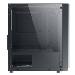 Case XIGMATEK AERO 2F (EN46591) - M-ATX, 1 SIDE TEMPERED GLASS, 2 FAN X20F