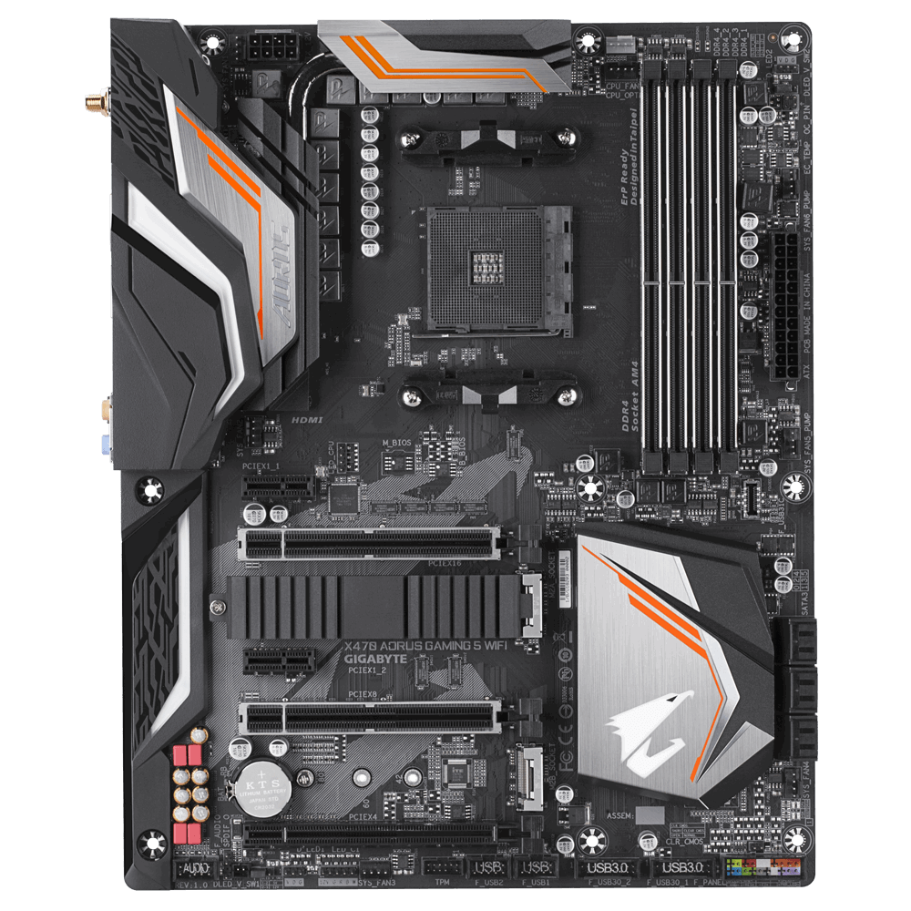 GIGABYTE X470 AORUSとRyzen 5 2600セット Mainboard GIGABYTE X470 Aorus Gaming 5 Wifi