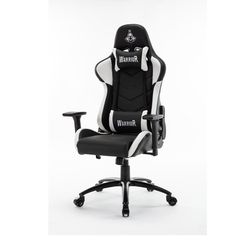 Ghế Gamer Warrior Raider Series Black/White (WGC206)