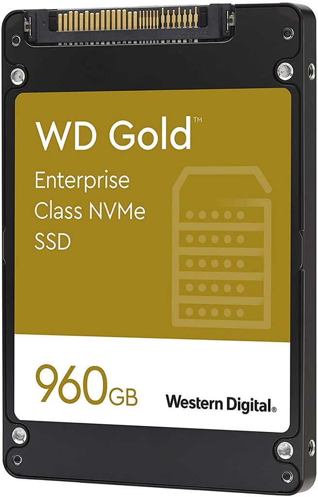 Ổ cứng SSD WD Gold Enterprise 1.92TB PCIe Gen 3.1x4 NVMe U.2 WDS192T1D0D