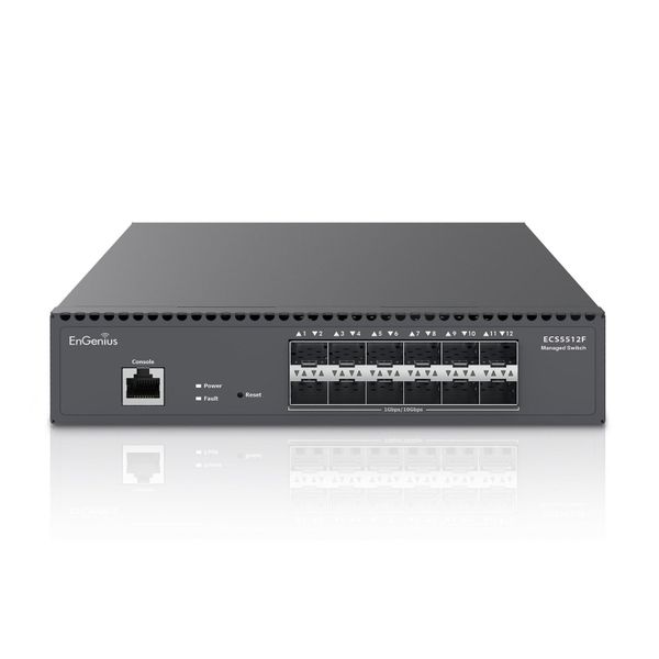 Thiết bị mạng Switch Engenius ECS5512F | 12 Port SFP+ 10Gb