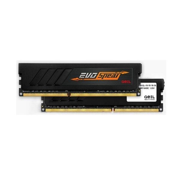 Ram GEIL EVO SPEAR 32GB 2*16GB DDR4 2400MHz - Màu đen