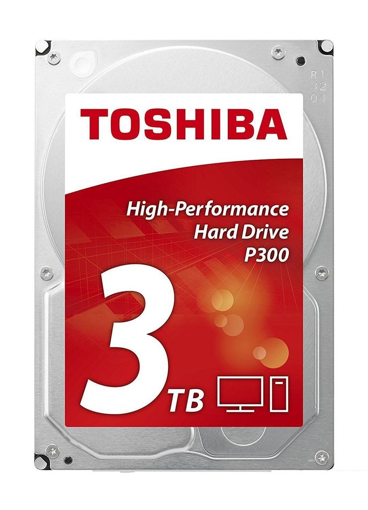 Ổ Cứng HDD Toshiba 3TB/64MB/7200rpm/3.5 - HDWD130UZSVA