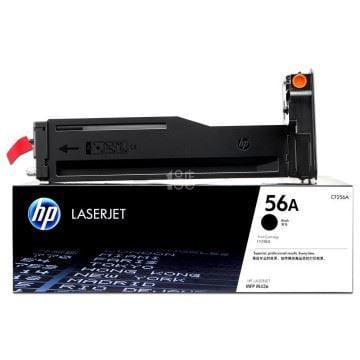 HP 56A Black Original LaserJet Toner Cartridge (CF256A)