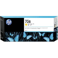 HP 728 300-ml Yellow Ink Crtg (F9K15A)