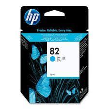 HP 82 Cyan Ink Cartridge (CH566A)