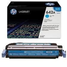 HP 642A Cyan Original LaserJet Toner Cartridge CB401A