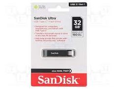USB SANDISK 32GB USB TYPE C ULTRA SDCZ460-032G-G46 MÀU ĐEN
