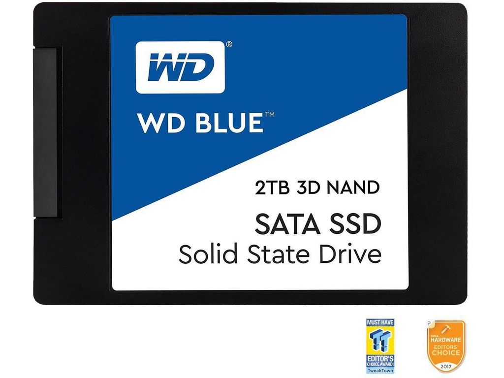 Ổ SSD Western Digital Blue WDS200T2B0A 2Tb (SATA3/ 2.5Inch/ 560MB/s/ 530MB/s)