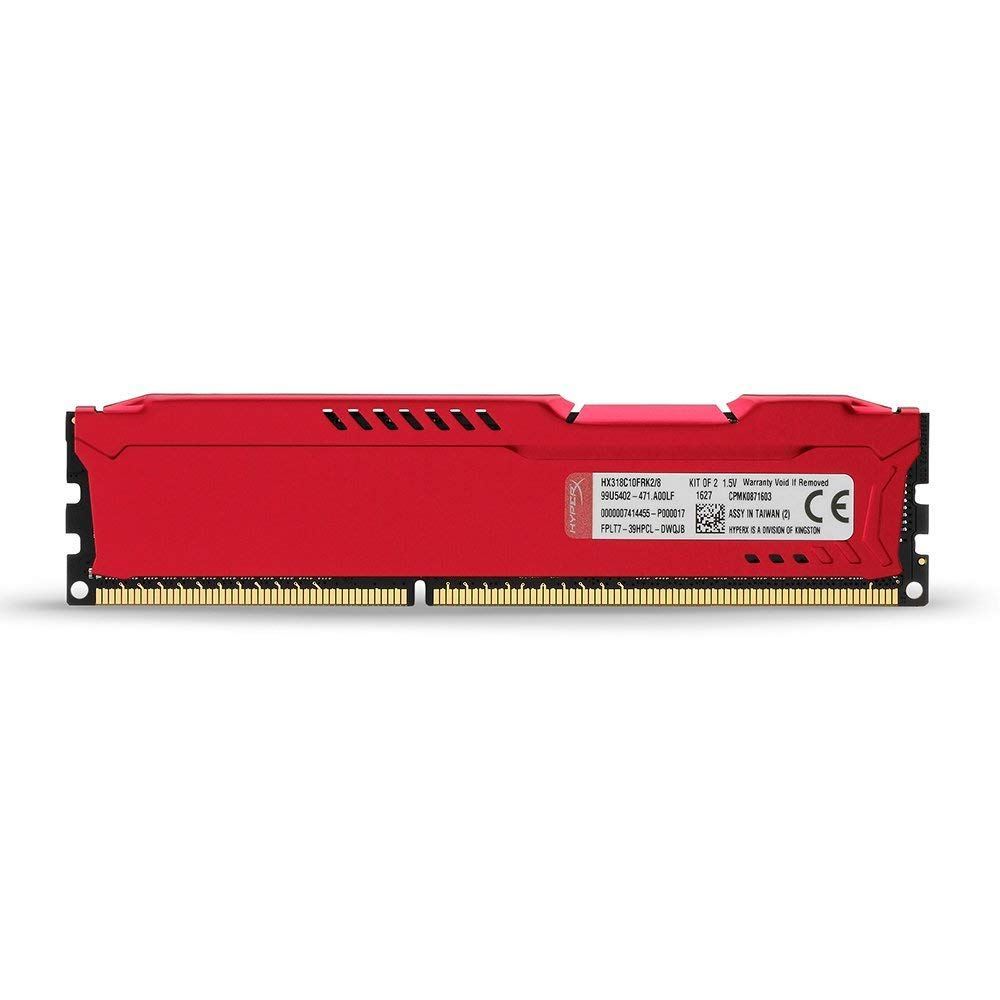 Ram Kingston 8GB DDR4 2400Mhz (HX424C15FR2/8) Fury HyperX Red