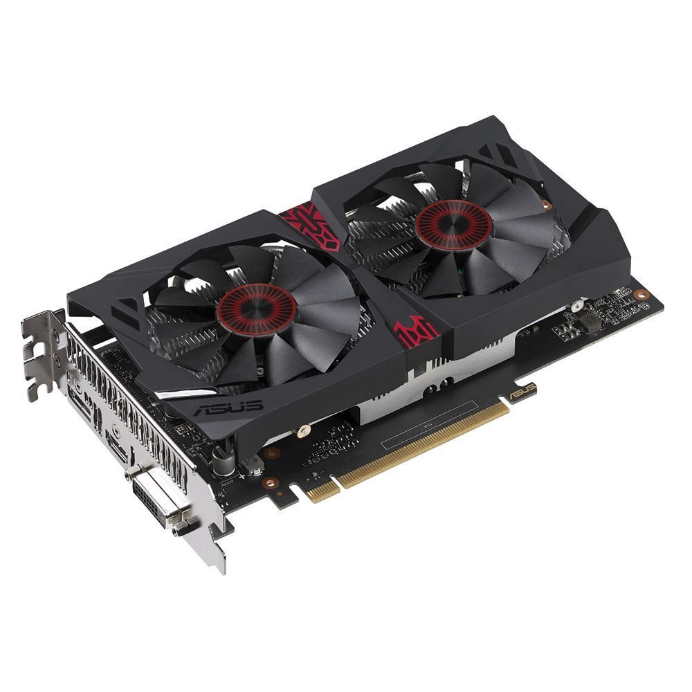 Card màn hình Asus STRIX GTX 1050Ti DC2O4G GAMING (NVIDIA Geforce/ 4Gb/ DDR5/ 128 Bits)