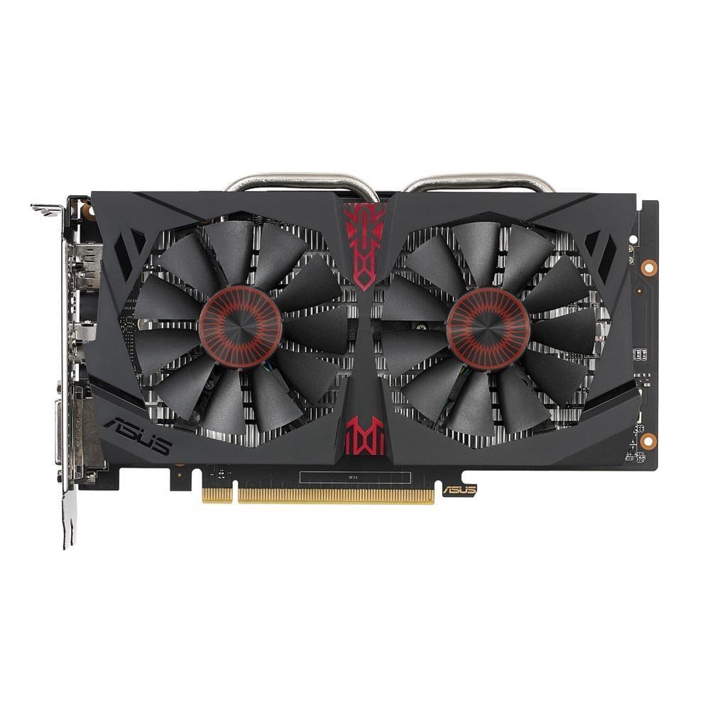 Card màn hình Asus STRIX GTX 1050Ti DC2O4G GAMING (NVIDIA Geforce/ 4Gb/ DDR5/ 128 Bits)