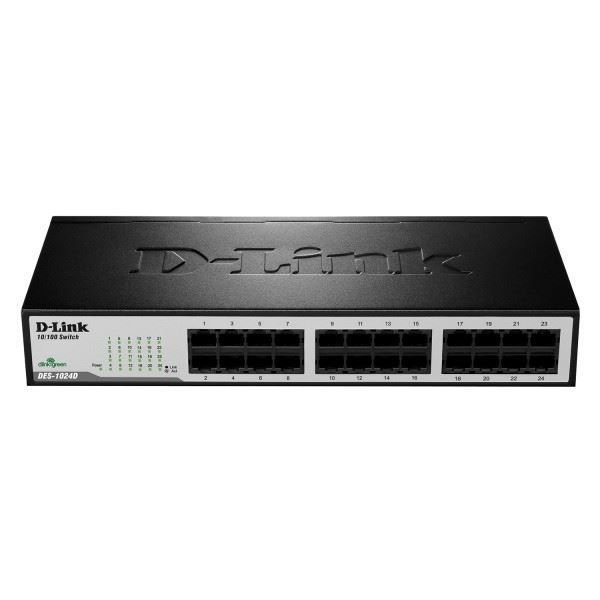 Thiết bị mạng Switch D-Link DES 1024D 24‑Port Fast Ethernet