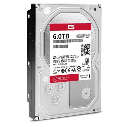 Ổ cứng Western Digital Red Pro WD6002FFWX 6TB 7200RPM SATA3/SATA 6.0 GB/S 128MB Hard Drive (3.5 Inch)