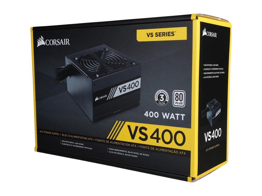 Nguồn Máy tính PSU Corsair VS400 - 80 PLUS WHITE - CP-9020117-NA