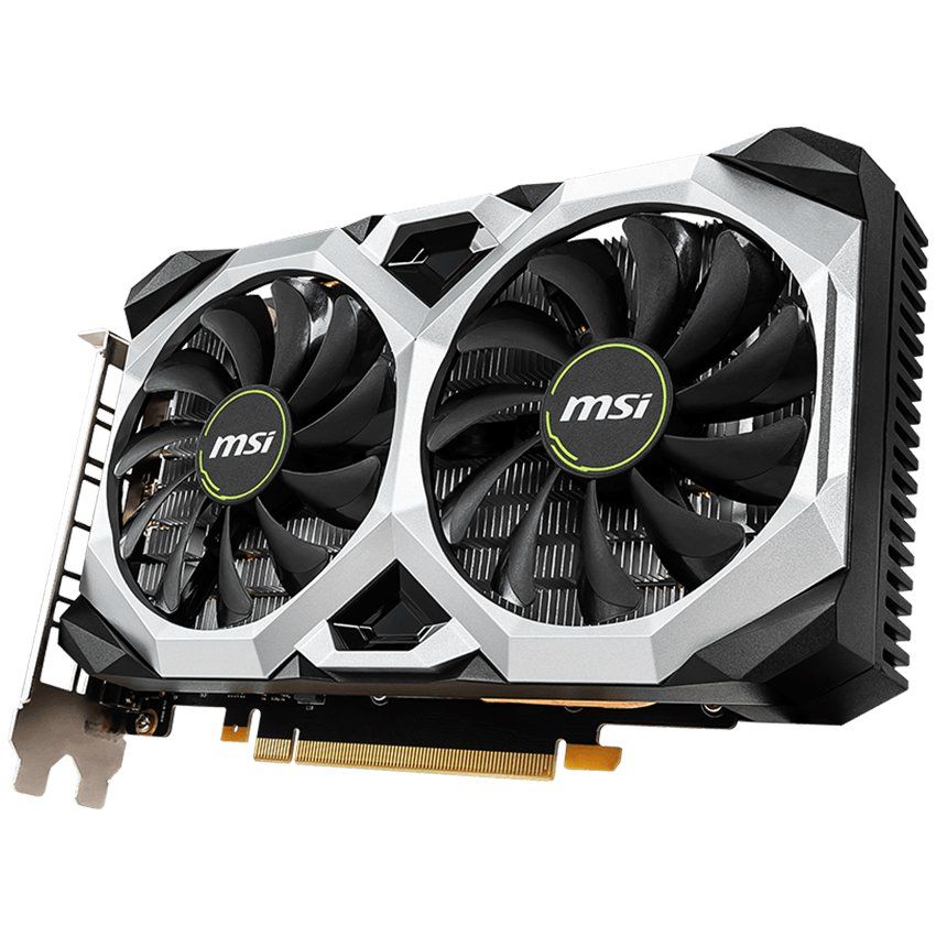 Card màn hình MSI GTX 1660 VENTUS XS OCV1 (6GB GDDR5, 192-bit, HDMI+DP, 1x8-pin)