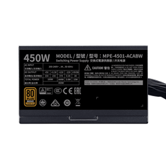 Nguồn Coolermaster MWE 450 BRONZE V2 230V