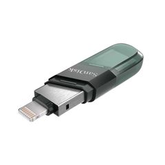 USB SANDISK 256GB IXPAND FLASH DRIVE FLIP SDIX90N-256G-GN6NN MÀU ĐEN