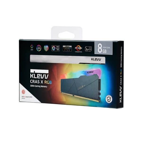Ram Klevv CRAS X RGB 8GB (1x8GB) DDR4 Bus 3200 C16 – KD48GU880-32A160W
