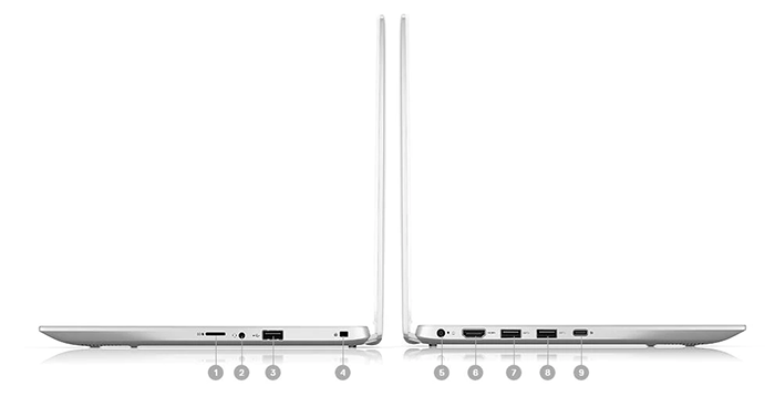 Laptop Dell N5490 (i7-10510U/8GB RAM/256GB SSD PCIe/GeForce MX230 2GB/14.0 FHD/Ledkey/Finger/Win10/Gold)