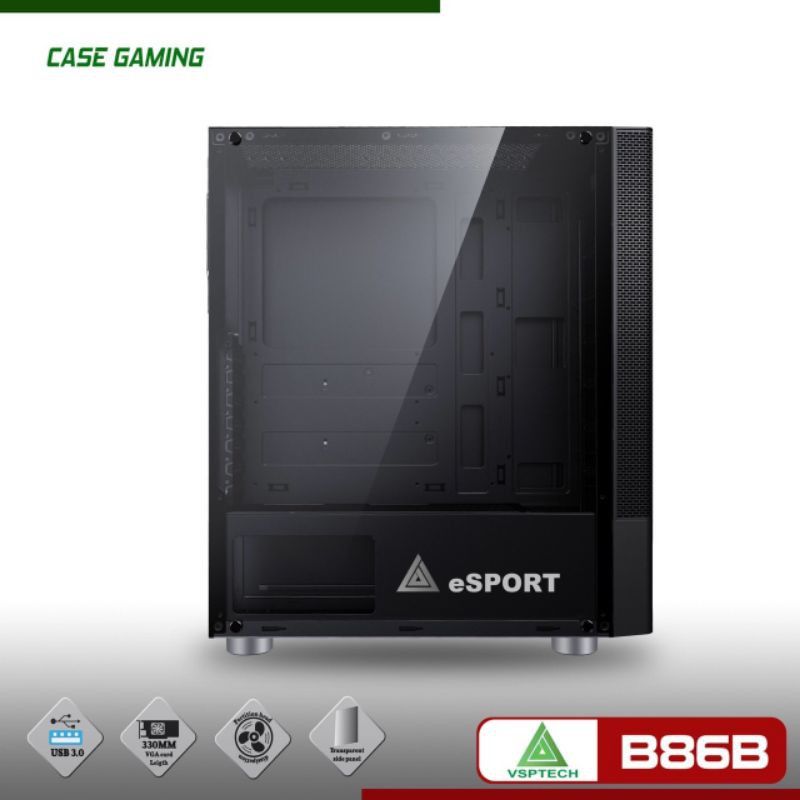 Case VSP B86B Đen / Mặt Lưới