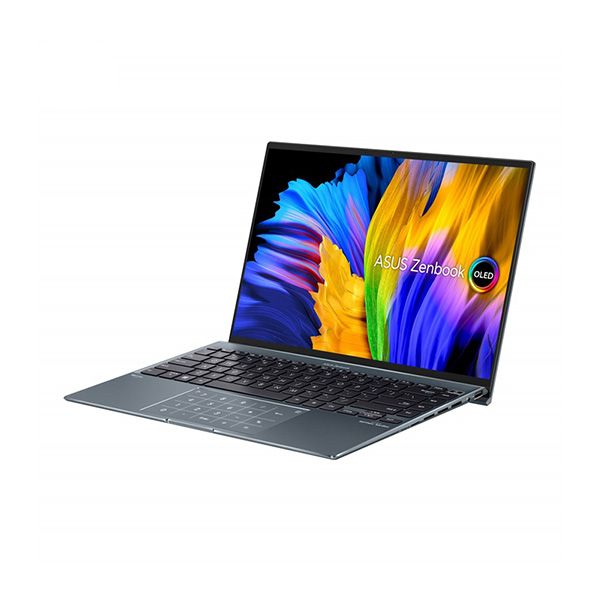 Laptop Asus Zenbook 14X OLED UX5401ZAS-KN070W (i7-12700H/ 16GB/ 1TB SSD/ 14inch 2K OLED Touch/ VGA ON/ Win11/ Grey/ U-LAN/ Túi)