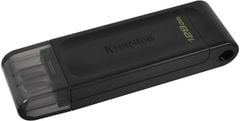 USB Kingston DataTraveler 70 128GB Portable and Lightweight USB-C flashdrive with USB 3.2 Gen 1 speeds DT70/128GB