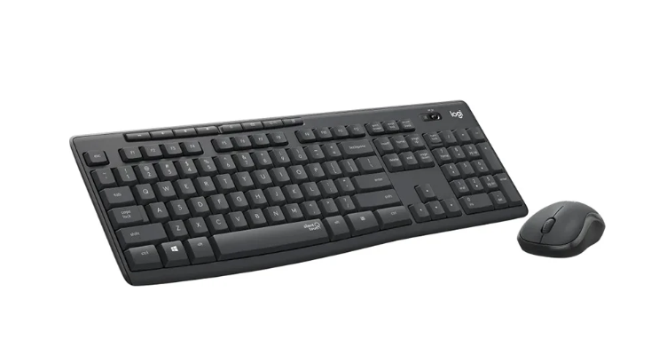 Bàn phím + Chuột không dây Logitech MK295 Silent (Đen)