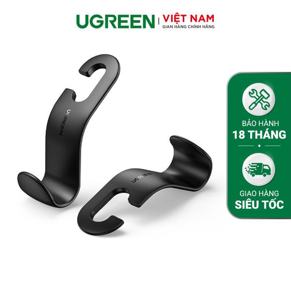Móc treo ô tô UGREEN LP104 Dùng cho băng ghế sau – Chịu được sức nặng lớn 20 – An toàn, dễ sử dụng