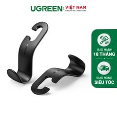 Móc treo ô tô UGREEN LP104 Dùng cho băng ghế sau – Chịu được sức nặng lớn 20 – An toàn, dễ sử dụng