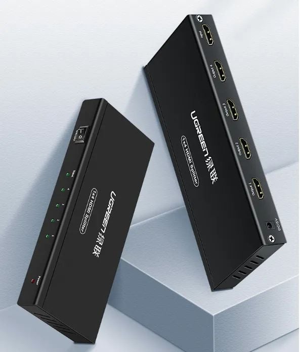 Bộ chia cổng HDMI 1 ra 4 Hỗ trợ full HD, 4K*2K@30Hz Chính hãng Ugreen 40202