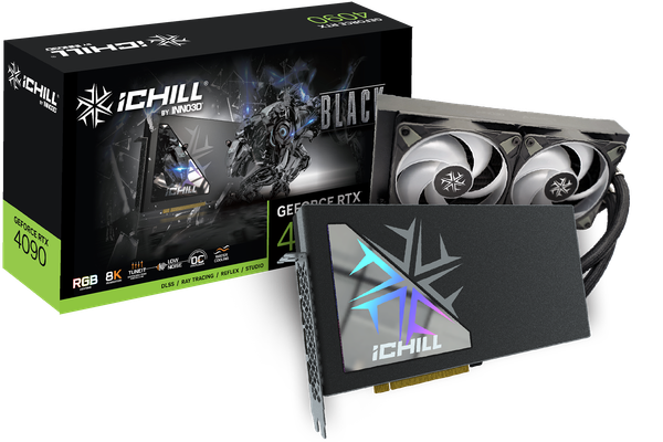 VGA INNO3D GEFORCE RTX 4090 ICHILL BLACK