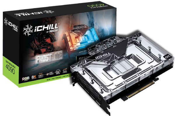 VGA INNO3D GEFORCE RTX 4090 ICHILL FROSTBITE