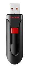USB SanDisk 128GB USB 3.0 Cruzer Glide SDCZ600-128G-G35 Black with Red slider