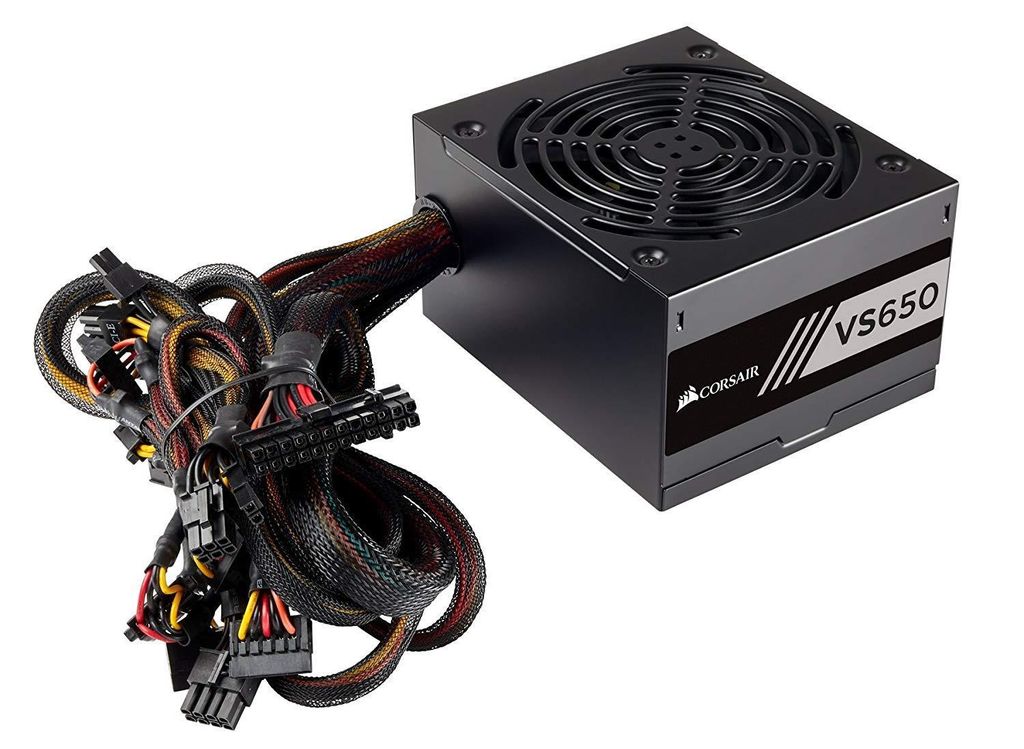 Nguồn Máy tính Corsair VS650-650W (CP-9020172-NA-80 Plus White)