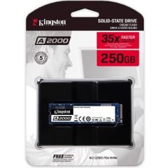 Ổ cứng SSD Kingston A2000 M.2 PCIe Gen3 x4 NVMe 250GB SA2000M8/250G