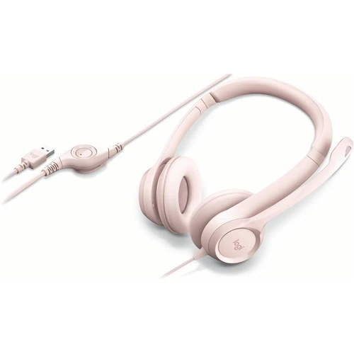 Tai nghe Logitech H390 Pink 981-001282