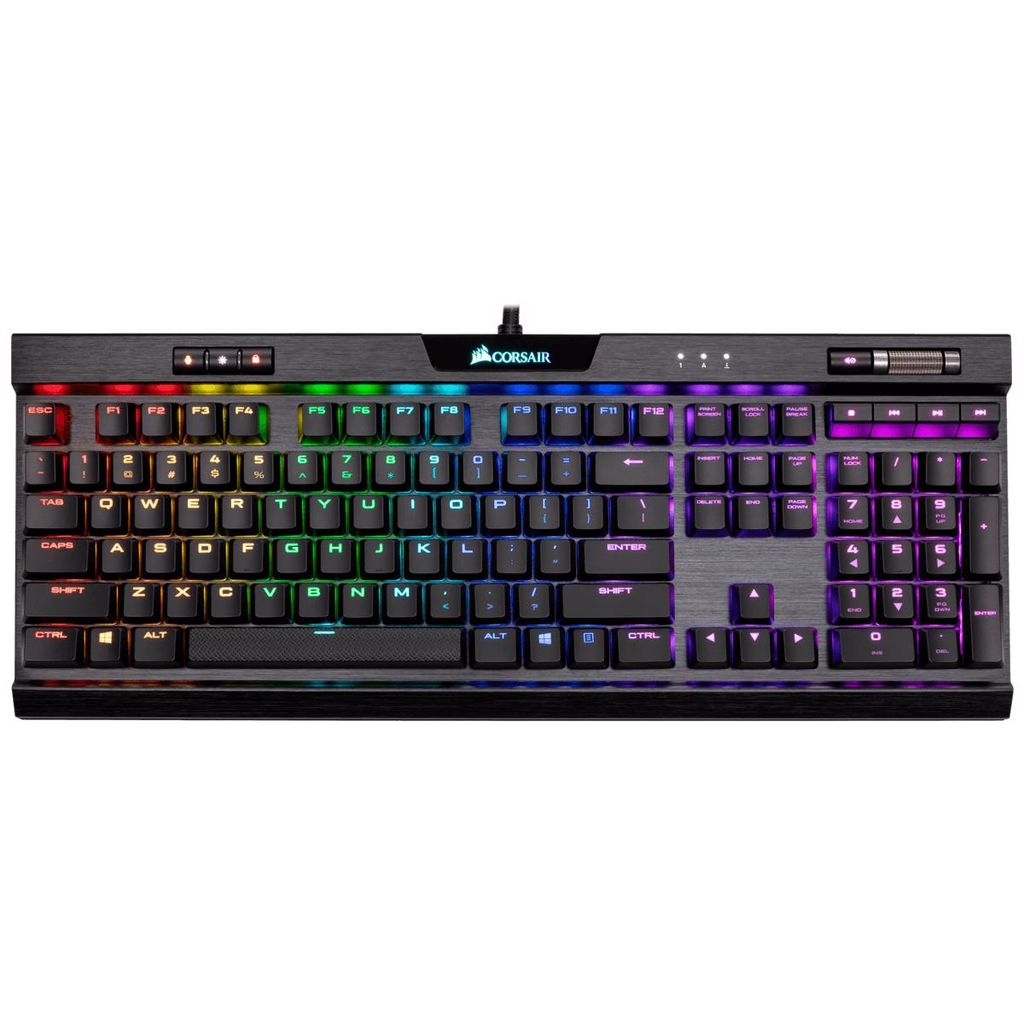 Bàn phím cơ Corsair K70 RGB MK2 Brown switch (CH-9109017-NA)