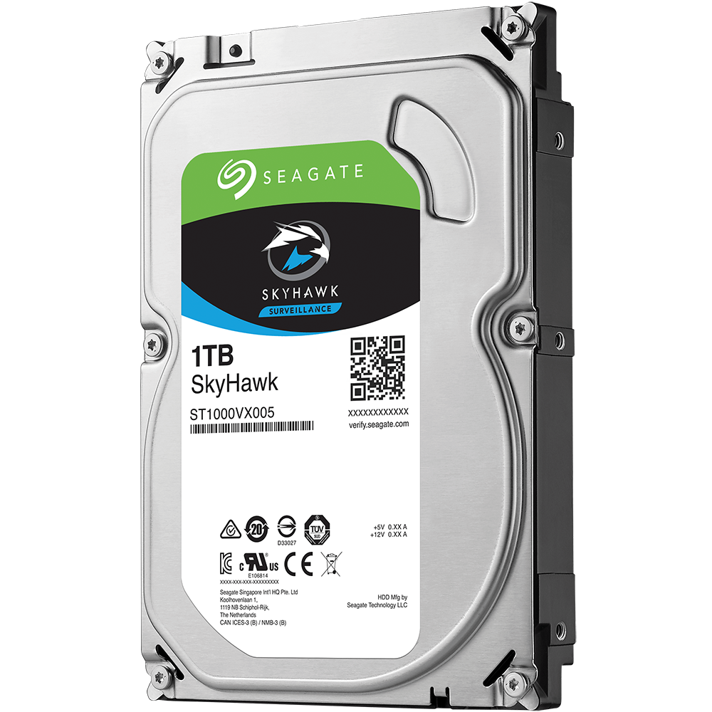 Ổ cứng HDD Seagate SkyHawk 1TB 3.5 inch, 5900RPM, SATA3, 64MB Cache (ST1000VX005)