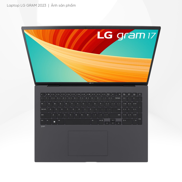 Laptop LG Gram 2023 17Z90R-G.AH78A5 (Intel Core i7-1360P | 16GB | 1TB | Intel Iris Xe | 17-inch WQXGA | Win 11 | Đen)