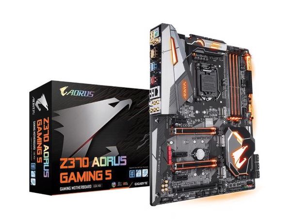 Main Gigabyte Z370 AORUS Gaming 5 (Chipset Intel Z370/ Socket LGA1151/ VGA onboard)